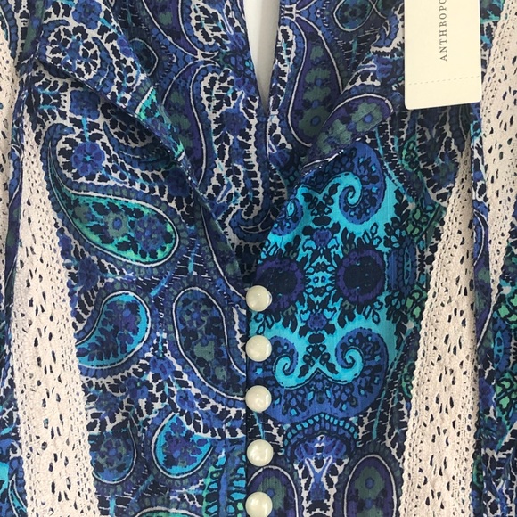 Anthropologie Romper NWT Lissa Size S Adorable Super Flattering & So Comfy! - Picture 13 of 15